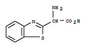 2-Benzothiazoleaceticacid,alpha-amino-(8ci,9ci) Structure,29182-25-0Structure