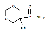 M-dioxane-5-carboxamide, 5-ethyl-(8ci) Structure,29185-59-9Structure