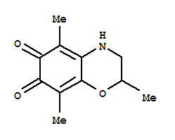 2H-1,4-benzoxazine-6,7-dione,3,4-dihydro-2,5,8-trimethyl-(8ci) Structure,29441-78-9Structure