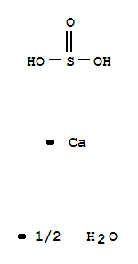 Calcium sulfite 0.5-water Structure,29501-28-8Structure