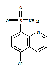 8-Quinolinesulfonamide, 5-chloro- Structure,299439-20-6Structure