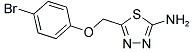 1,3,4-Thiadiazol-2-amine, 5-[(4-bromophenoxy)methyl]- Structure,299441-95-5Structure