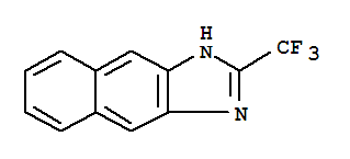 2-(Trifluoromethyl)naphto-[2,3-d]-imidazole Structure,30048-94-3Structure