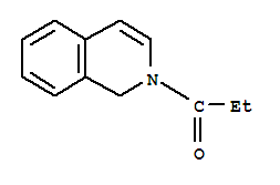 Isoquinoline, 1,2-dihydro-2-(1-oxopropyl)-(9ci) Structure,300661-48-7Structure