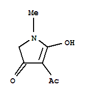 3H-pyrrol-3-one, 4-acetyl-1,2-dihydro-5-hydroxy-1-methyl-(9ci) Structure,303081-91-6Structure