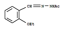 Acetic acid, [(2-ethoxyphenyl)methylene]hydrazide (9ci) Structure,303085-82-7Structure