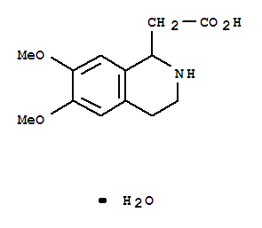 (6,7-Dimethoxy-1,2,3,4-tetrahydro-isoquinolin-1-yl)-acetic acid Structure,303094-23-7Structure