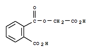 Mono(carboxymethyl) phthalate Structure,30435-30-4Structure