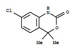 2H-3,1-benzoxazin-2-one,7-chloro-1,4-dihydro-4,4-dimethyl -(9ci) Structure,305800-01-5Structure