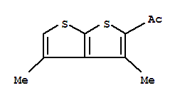 1-(3,4-Dimethylthieno[2,3-b]thiophen-2-yl)ethan-1-one Structure,306935-22-8Structure