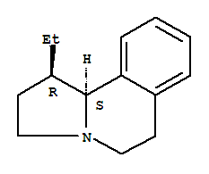 Pyrrolo[2,1-a]isoquinoline, 1-ethyl-1,2,3,5,6,10b-hexahydro-, (1r,10bs)-rel- (9ci) Structure,307310-37-8Structure