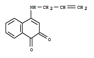 1,2-Naphthalenedione, 4-(2-propenylamino)-(9ci) Structure,307330-98-9Structure