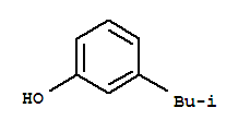 3-(2-Methylpropyl)phenol Structure,30749-25-8Structure