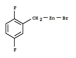 2,5-Difluorobenzylzinc bromide Structure,307496-32-8Structure