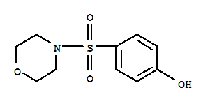 4-(4-Morpholinylsulfonyl)phenol Structure,3077-65-4Structure