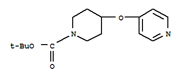 Tert-butyl 4-(pyridin-4-yloxy)piperidine-1-carboxylate Structure,308386-35-8Structure