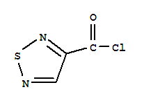 1,2,5-Thiadiazole-3-carbonyl chloride Structure,30853-22-6Structure