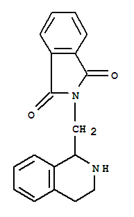 2-(1,2,3,4-Tetrahydro-isoquinolin-1-ylmethyl)-isoindole-1,3-dione Structure,310451-86-6Structure