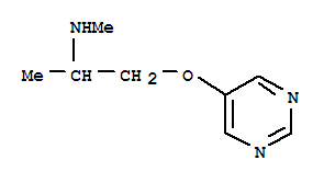 2-Propanamine,n-methyl -1-(5-pyrimidinyloxy)-(9ci) Structure,310881-01-7Structure