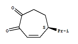 3-Cycloheptene-1,2-dione,5-(1-methylethyl )-,(5s)-(9ci) Structure,310905-98-7Structure