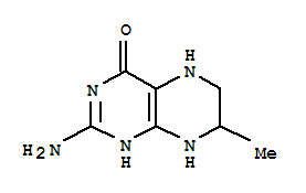 4(1H)-pteridinone,2-amino-5,6,7,8-tetrahydro-7-methyl-(9ci) Structure,3116-66-3Structure