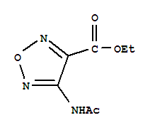 Ethyl 4-acetamido-1,2,5-oxadiazole-3-carboxylate Structure,311774-00-2Structure