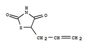 2,4-Thiazolidinedione, 5-(2-propenyl)-(9ci) Structure,313271-23-7Structure