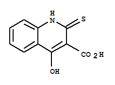 3-Quinolinecarboxylicacid,1,2-dihydro-4-hydroxy-2-thioxo-(8ci) Structure,31507-72-9Structure