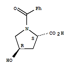 N-benzoyl -4-hydroxyproline Structure,31560-19-7Structure