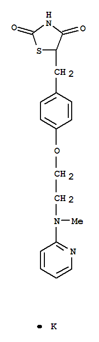 Rosiglitazone potassium salt Structure,316371-84-3Structure