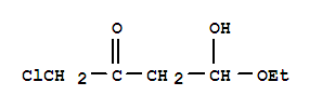 2-Butanone,1-chloro-4-ethoxy-4-hydroxy- Structure,316379-76-7Structure