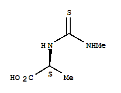 L-alanine,n-[(methylamino)thioxomethyl]-(9ci) Structure,31654-02-1Structure