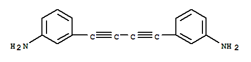 1,4-Bis(3-aminophenyl)butadiyne Structure,31661-59-3Structure