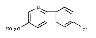 6-(4-Chlorophenyl)nicotinicacid Structure,31676-66-1Structure