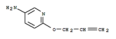 3-Pyridinamine,6-(2-propenyloxy)-(9ci) Structure,318468-37-0Structure