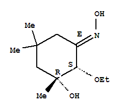 Cyclohexanone,2-ethoxy-3-hydroxy-3,5,5-trimethyl-,oxime,(1e,2r,3s)-rel-(9ci) Structure,318479-77-5Structure