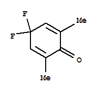 2,5-Cyclohexadien-1-one,4,4-difluoro-2,6-dimethyl-(9ci) Structure,318949-59-6Structure