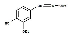 Benzaldehyde,3-ethoxy-4-hydroxy-,o-ethyloxime (9ci) Structure,318951-99-4Structure