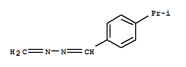 Benzaldehyde,4-(1-methylethyl)-,methylenehydrazone (9ci) Structure,319456-83-2Structure