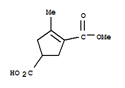 3-Cyclopentene-1,3-dicarboxylic acid, 4-methyl-, 3-methyl ester (8ci,9ci) Structure,32116-54-4Structure