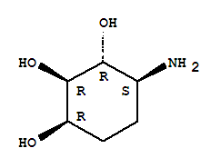 1,2,3-Cyclohexanetriol ,4-amino-,(1r,2r,3r,4s)-(9ci) Structure,321164-63-0Structure