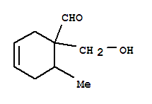 3-Cyclohexene-1-carboxaldehyde,1-(hydroxymethyl)-6-methyl-(9ci) Structure,321690-75-9Structure