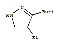 1H-pyrazole,4-ethyl-3-(2-methylpropyl)- Structure,321864-90-8Structure