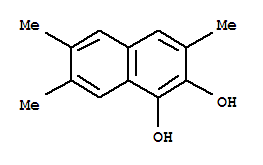 1,2-Naphthalenediol, 3,6,7-trimethyl-(8ci) Structure,32249-78-8Structure