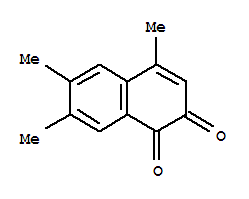 1,2-Naphthalenedione, 4,6,7-trimethyl-(9ci) Structure,32249-81-3Structure