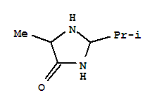 4-Imidazolidinone,5-methyl-2-(1-methylethyl)-(9ci) Structure,32273-11-3Structure