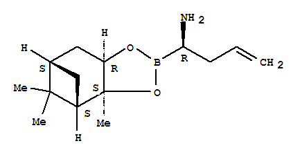 (Ar,3as,4s,6s,7ar)-hexahydro-3a,5,5-trimethyl-a-2-propenyl-4,6-methano-1,3,2-benzodioxaborole-2-methanamine Structure,323197-73-5Structure