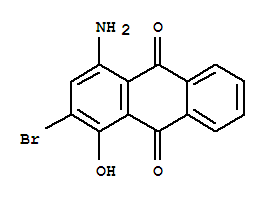 1-Amino-2-bromo-4-hydroxy anthraquinone Structure,3251-92-1Structure