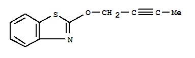 Benzothiazole,2-(2-butynyloxy)-(9ci) Structure,325141-29-5Structure