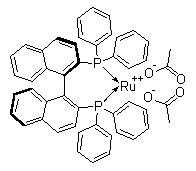 Diacetato[(r)-(+)-2,2-bis(diphenylphosphino)-1,1-binaphthyl]ruthenium(ii) Structure,325146-81-4Structure